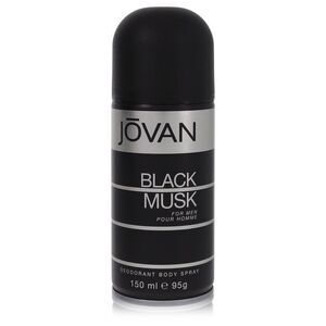 Jovan Black Musk Deodorant Body Spray Men Black Musk